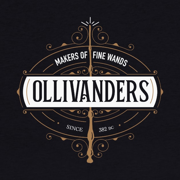 ollivanders wand shop by creativeballoon